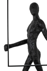 Stojacia lampa Human Square – sklolaminát