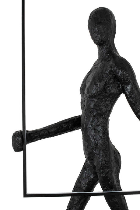 Stojacia lampa Human Square – sklolaminát