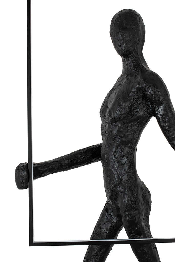 Stojacia lampa Human Square – sklolaminát