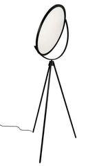 Stojacia lampa Moon Floor – kovová, akrylová