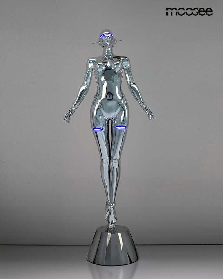 Stojan Cyber ​​​​Woman – stojaca lampa / socha