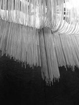 Závesná lampa Atlanta Long – hliník, oceľ