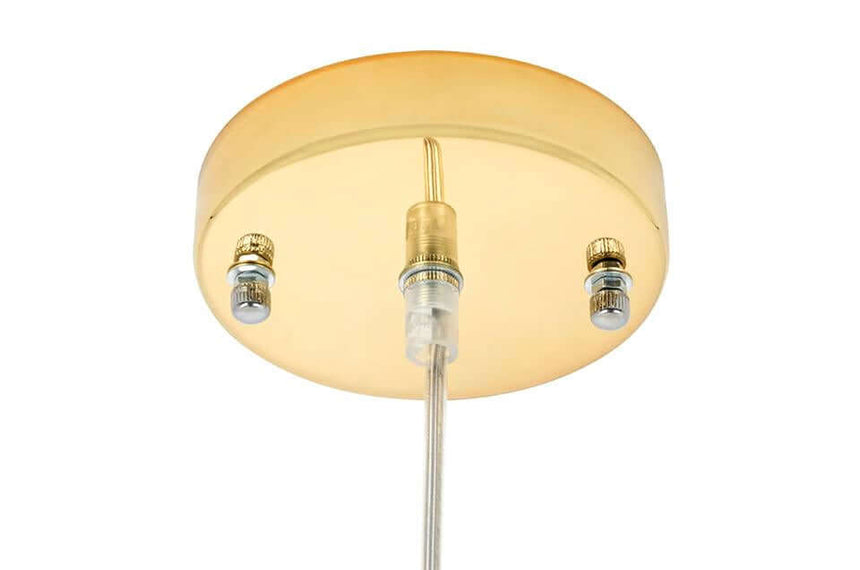 Závesná lampa Atomic zlatá