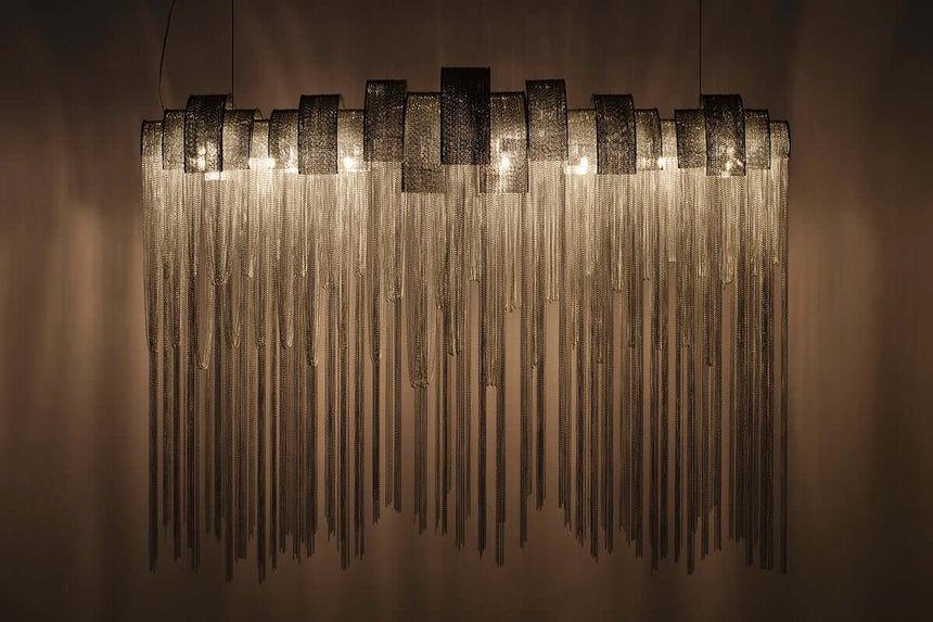 Závesná lampa Cadena