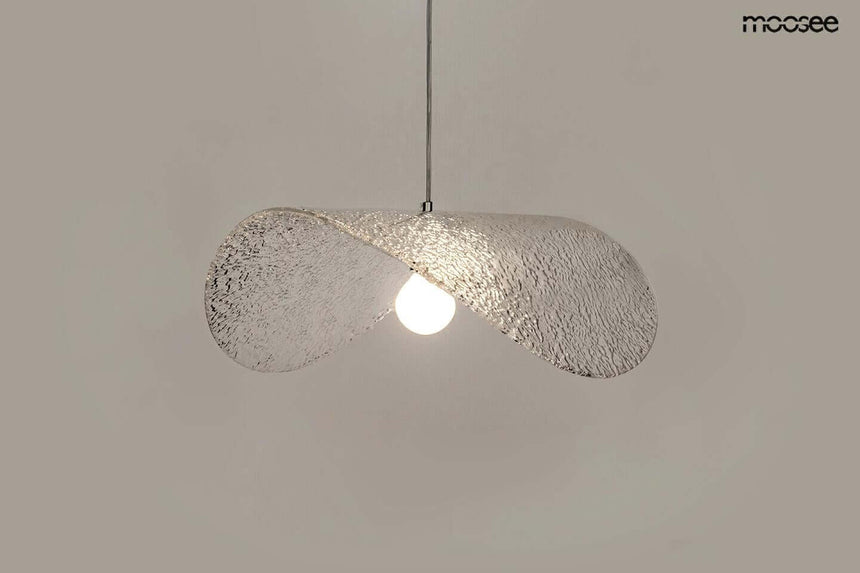 Závesná lampa Capello Fi 40 priehľadná