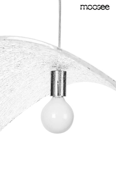 Závesná lampa Capello Fi 40 priehľadná