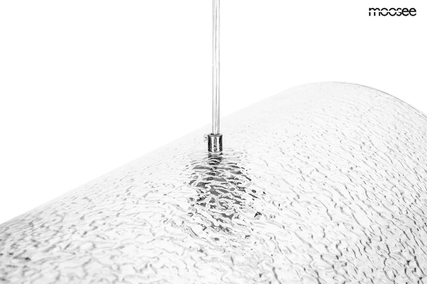 Závesná lampa Capello Fi 80 priehľadná