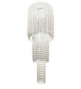 Závesná lampa Clp-S6 – sklo, uhlíková oceľ