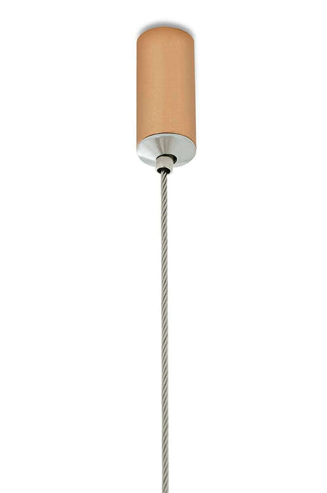 Závesná lampa Galliano Long tmavo zlatá – hliník, uhlíková oceľ