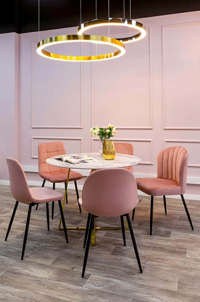 Závesná lampa Ring 80 strieborná – LED, leštená oceľ