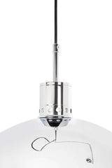 Závesná lampa Rota 360, chrómovo-strieborná