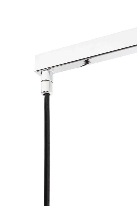 Závesná lampa Rota 360, chrómovo-strieborná