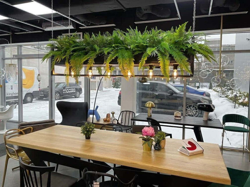 Závesná lampa Semira 180 v priemyselnom štýle / kvetinový štýl