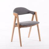 Jedálenská stolička Logan - voliteľné čalúnenie/morenie 