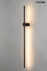 Ombre 120 fali lámpa fekete, 2 darabos szett – LED, acél
