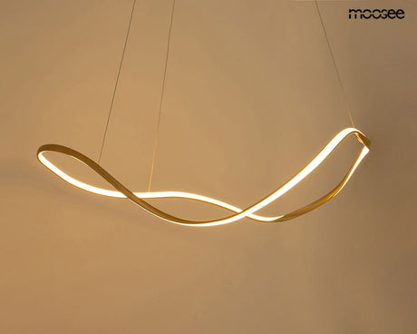 Waves 80 függőlámpa arany – LED, acél