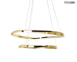 Anillo 2 függőlámpa arany – LED, alumínium, akril