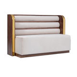 Exkluzívna reštauračná lavička v Dubaji vo výbere farieb