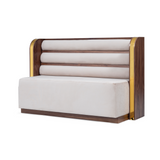 Exkluzívna reštauračná lavička v Dubaji vo výbere farieb