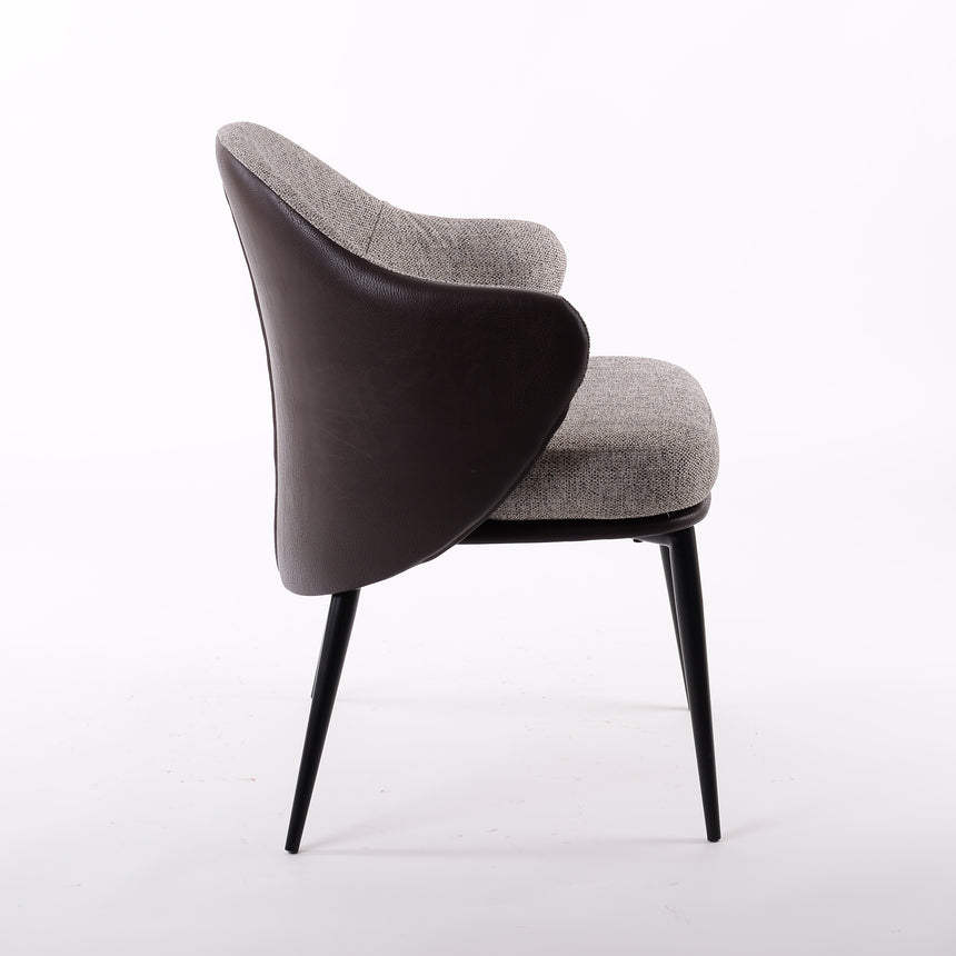 Jedálenská stolička Maryam - voliteľné čalúnenie/morenie 