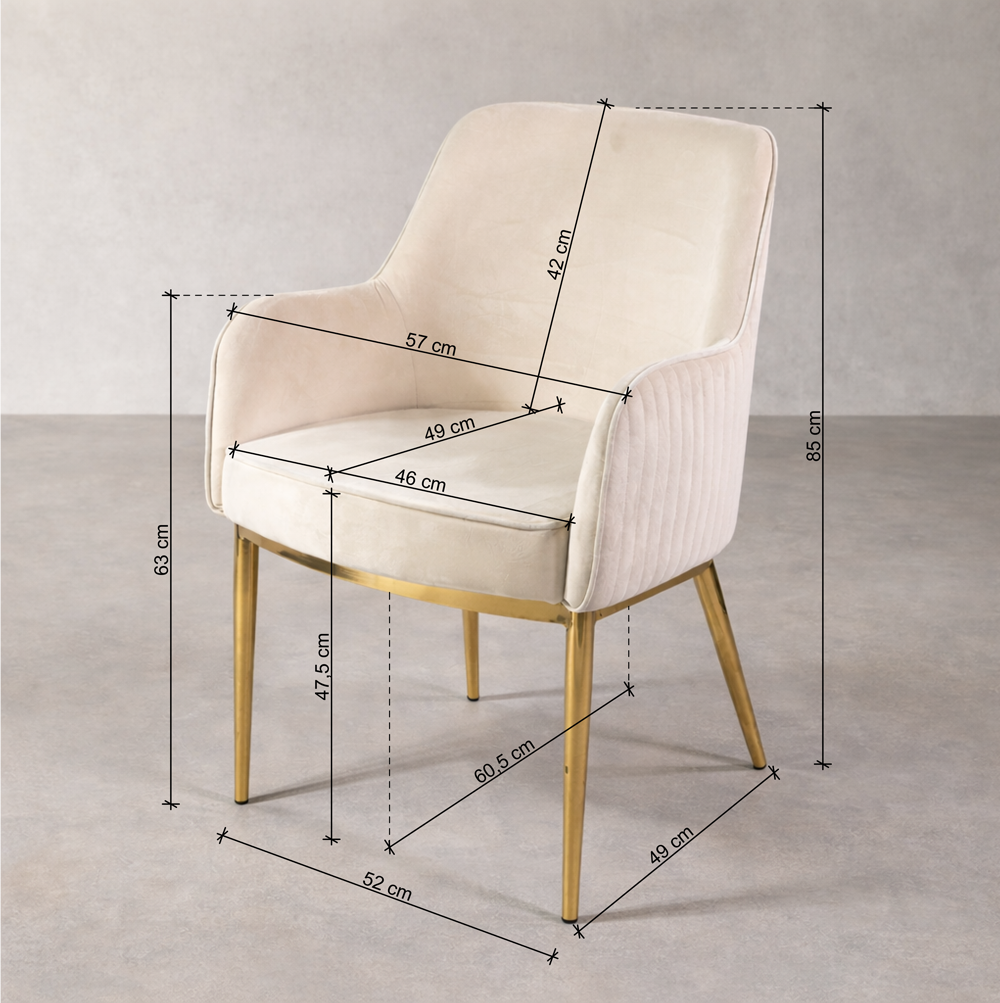 Prémiová jedálenská stolička KL Nolan v čiernej farbe, limitovaná edícia