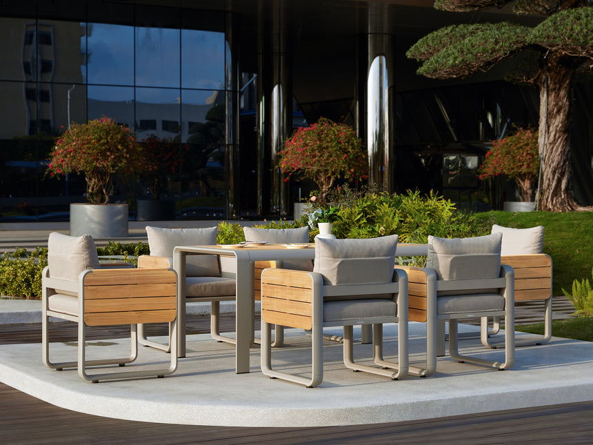 Higold Nottingham 6 személyes kerti étkezőszett