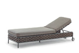 Grattoni Záhradné ležadlo Panama, antracit/hnedé