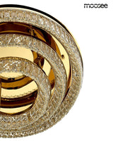 Stropná lampa Savoy 3 zlatá