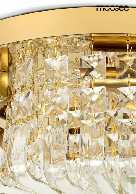 Stropná lampa Baluna 80 zlatá