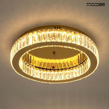 Stropná lampa Borra zlatá