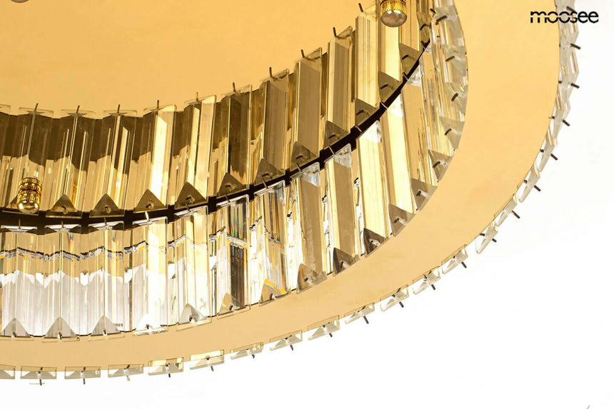 Stropná lampa Borra zlatá