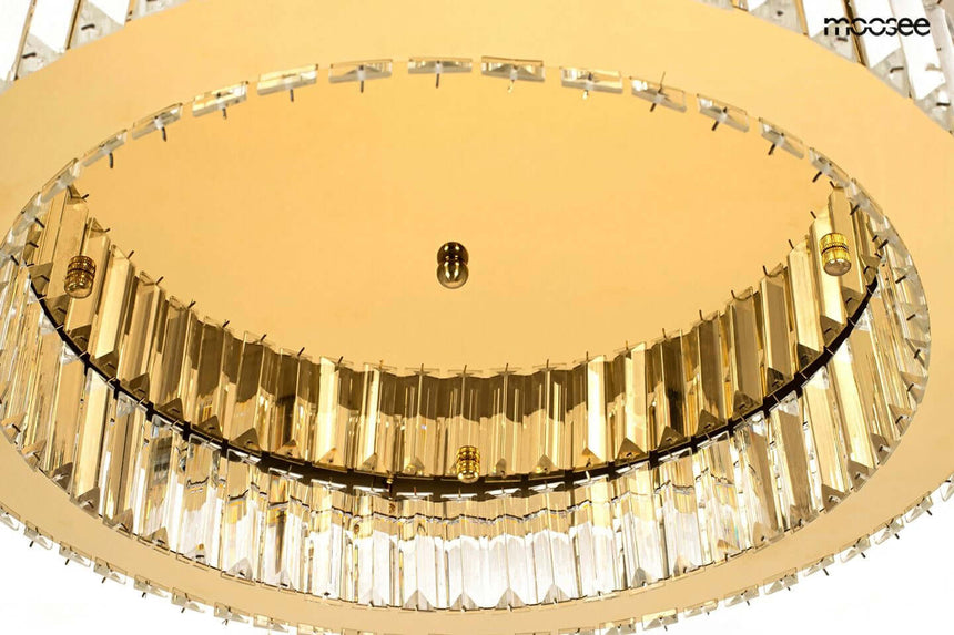 Stropná lampa Borra zlatá