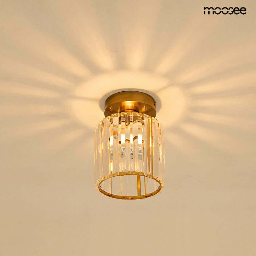 Stropná lampa Rey zlatá