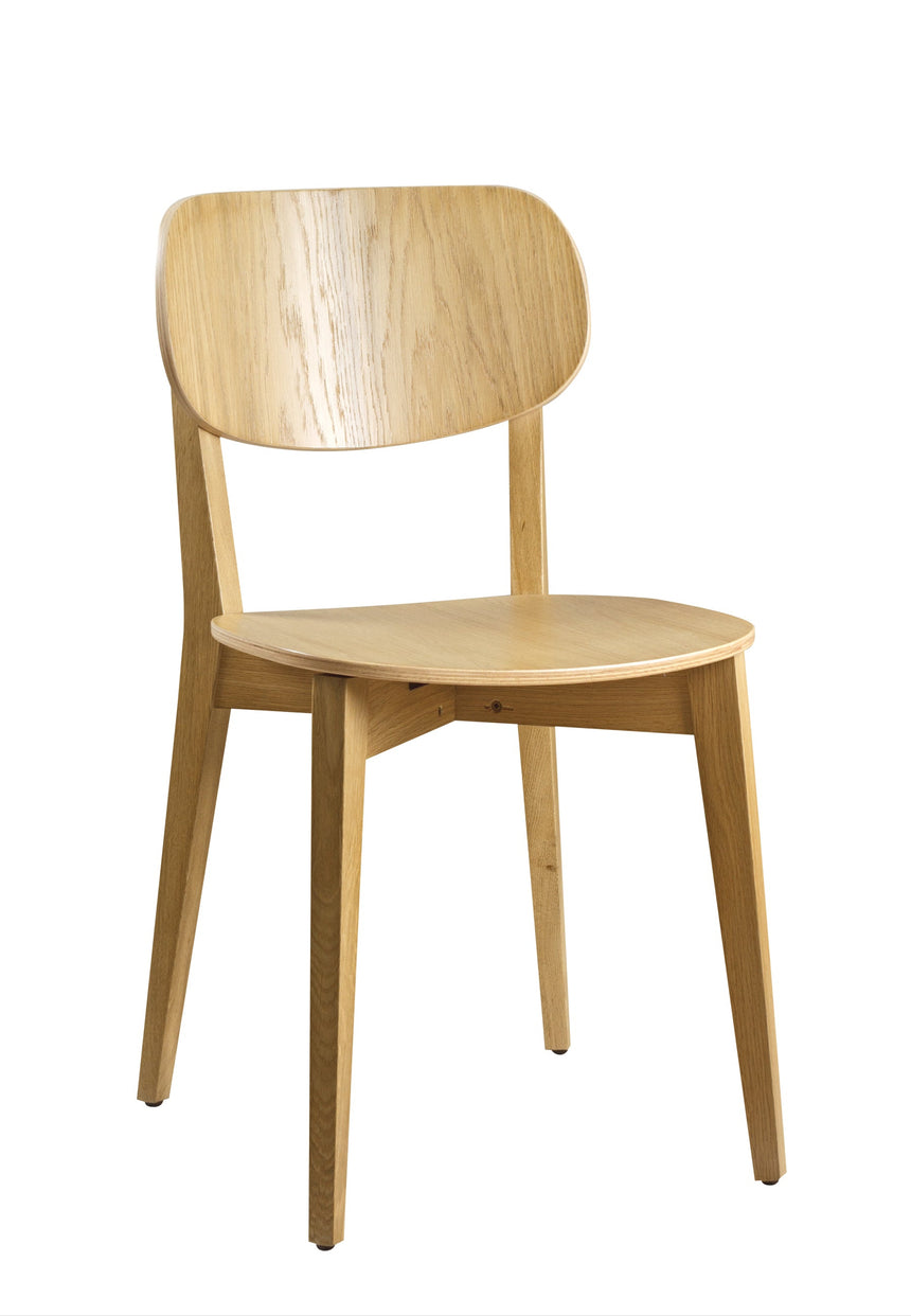 Jedálenská stolička Robinson - voliteľné čalúnenie/morenie