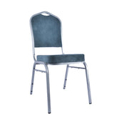 Prémiová konferenčná stolička David – odolná voči škvrnám, so smaragdovým čalúnením 