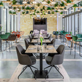 Jedálenská stolička Lara III - s voliteľným čalúnením