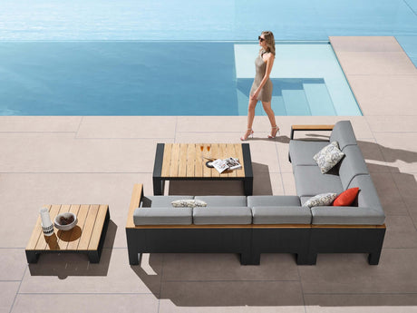 5-miestna záhradná rohová sedacia súprava Higold Cambusa