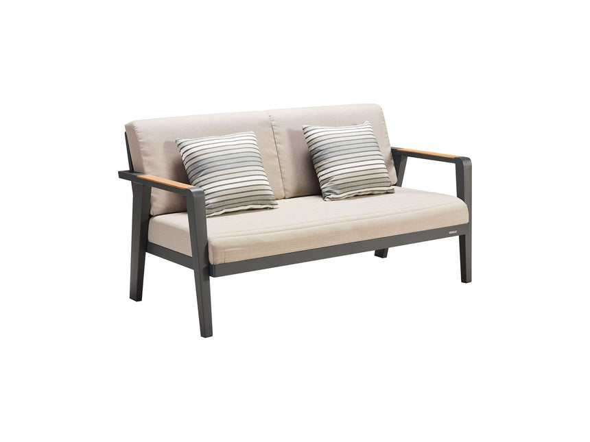 Higold Emoti - 4-miestna záhradná pohovka, čierna