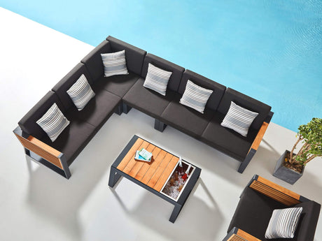 5-miestna záhradná rohová sedacia súprava Higold New York