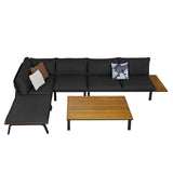 Záhradná rohová sedacia súprava Higold Punto pre 4 osoby