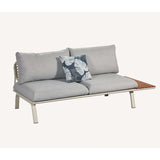 5-miestna záhradná rohová sedacia súprava Higold Punto, béžová