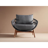 5-miestna záhradná sedacia súprava Higold Vasca, antracitová