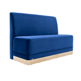 Šikovná modulárna reštauračná lavica vo výbere farieb