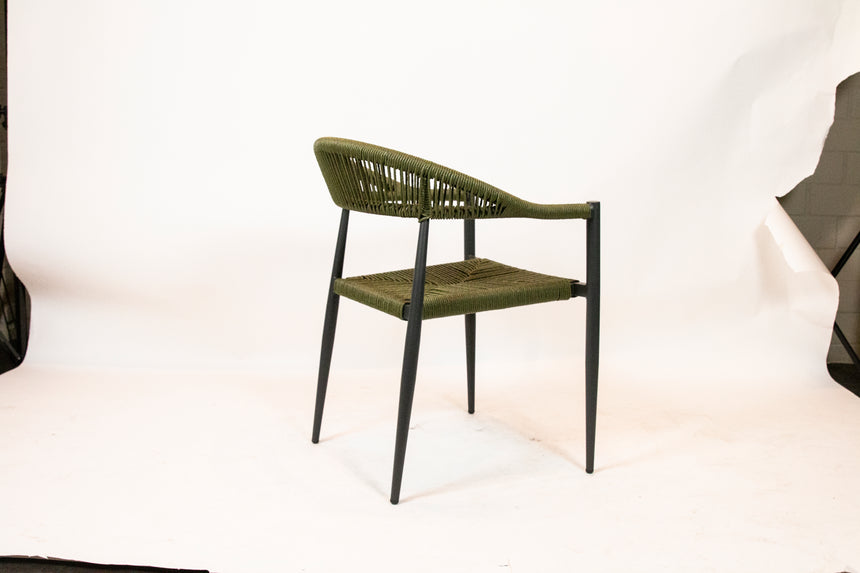 Záhradná stolička Jonah, zelená