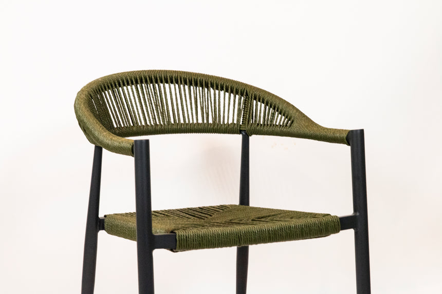 Záhradná stolička Jonah, zelená