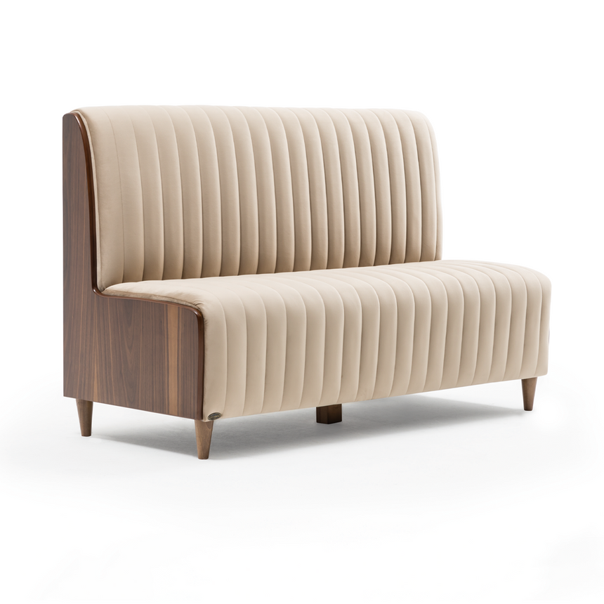 Modulárna reštauračná lavica Milano vo výbere farieb