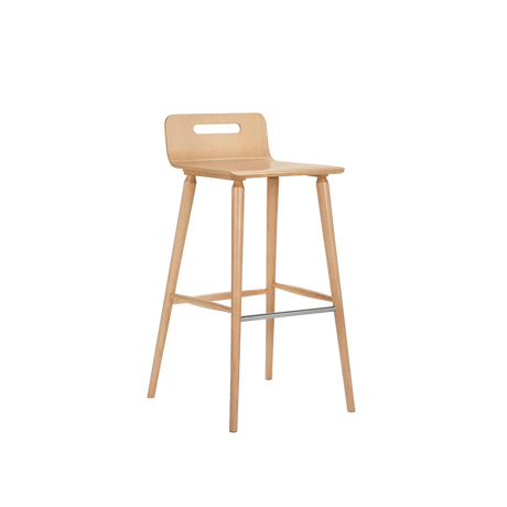 Paged Xstool H-2090 bárszék fogónyilásos háttámlával, 75 cm