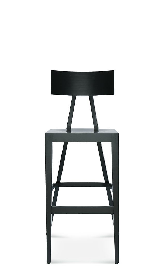 Drevená Akka BST-0336 – moderná cateringová barová stolička