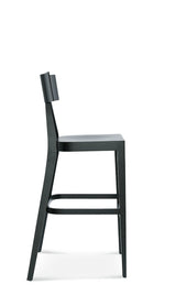 Drevená Akka BST-0336 – moderná cateringová barová stolička