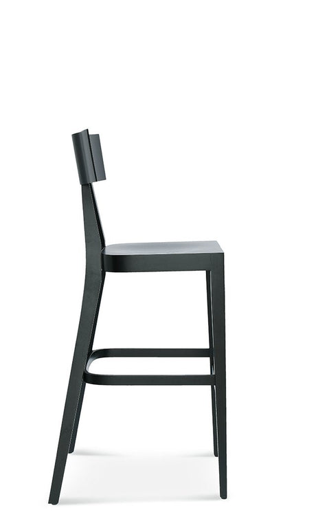 Drevená Akka BST-0336 – moderná cateringová barová stolička